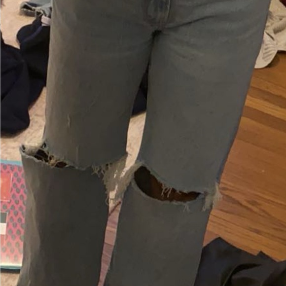 Abercrombie 90s High Rise Straight Jeans - Picture 4 of 4